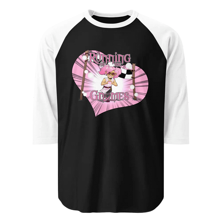 Running of the Gnomes Heart Racer- by Mischi - Raglan Tee product image (1)