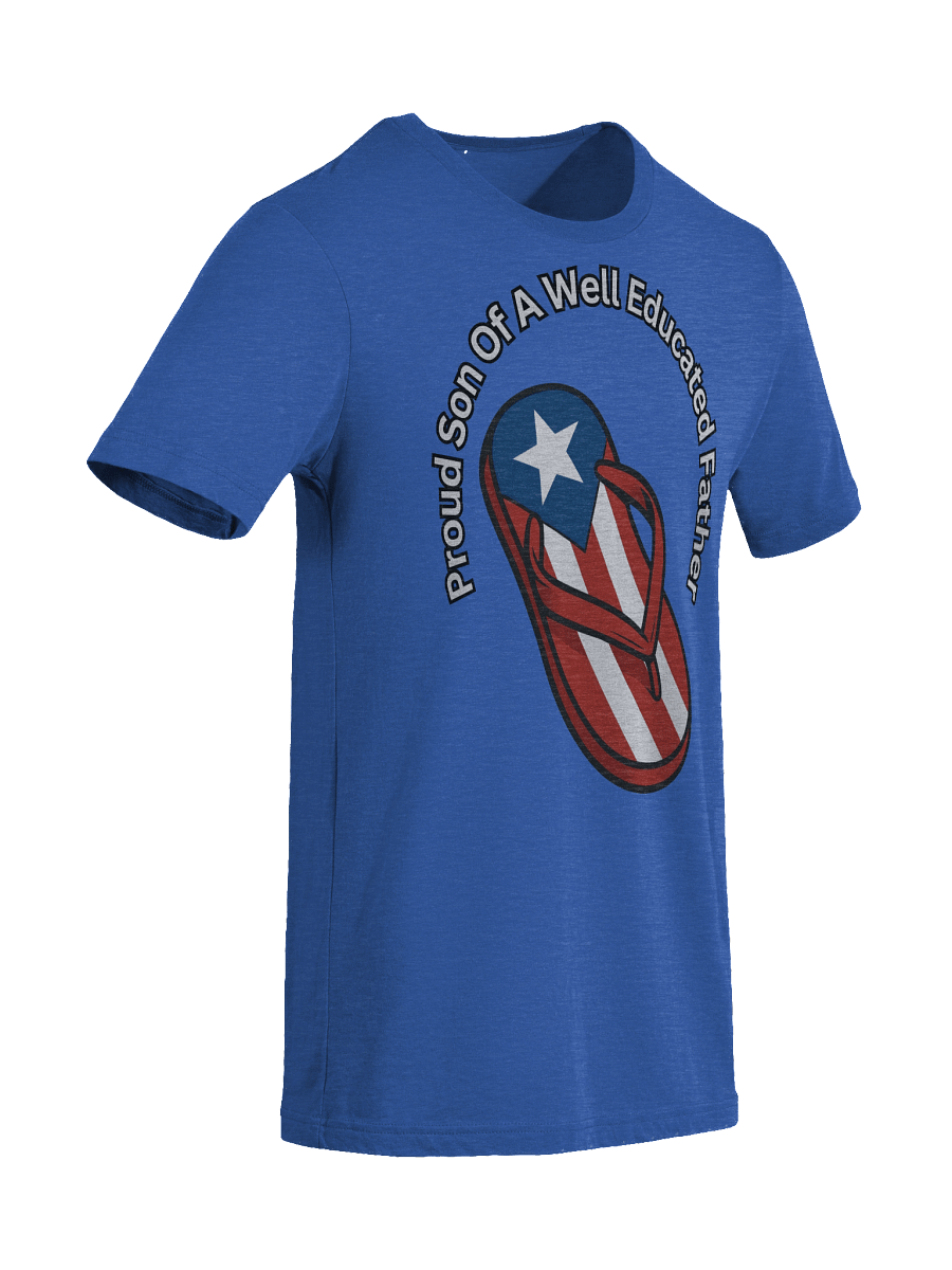Proud Son of a Well Educated Father Tri-Blend T-Shirt product image (98)