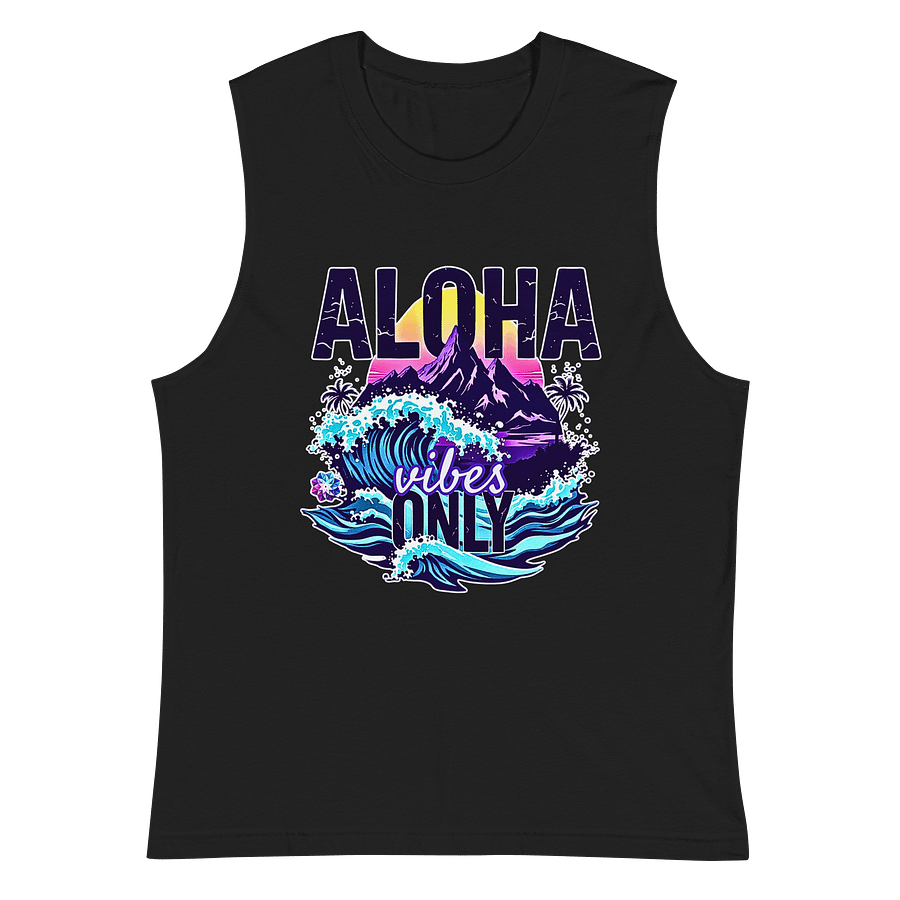 Aloha Vibes Only Muscle Tank product image (2)