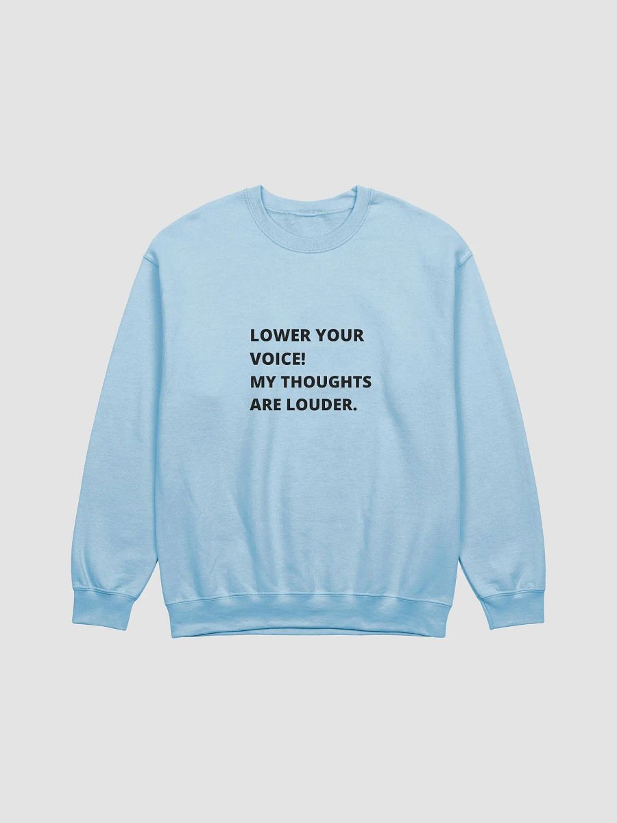 Loud Thoughts Classic Crewneck product image (2)