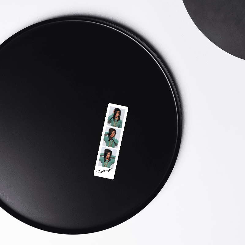 ILY Photostrip Magnet product image (3)