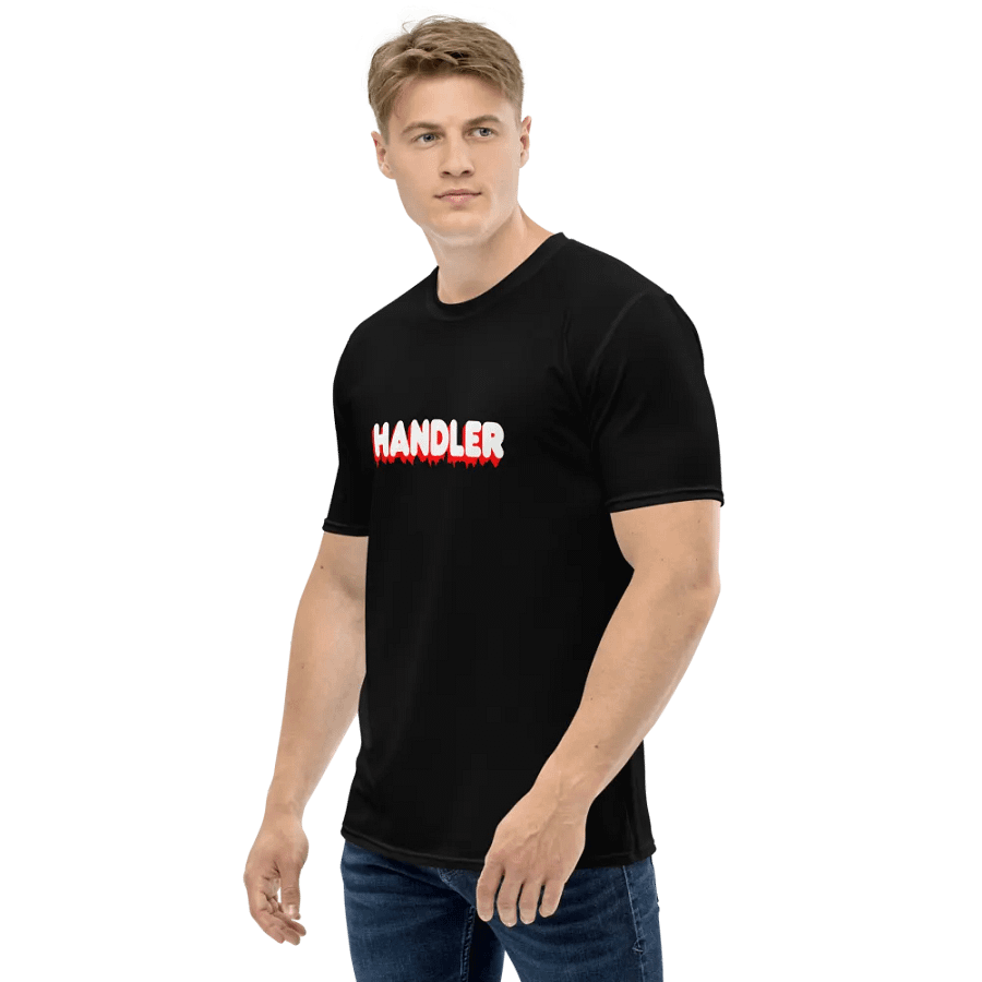 Identity Shirt - HANDLER - Black / Red / White product image (7)