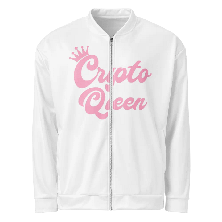 Crypto Queen: All-Over Print Bomber Jacket product image (1)