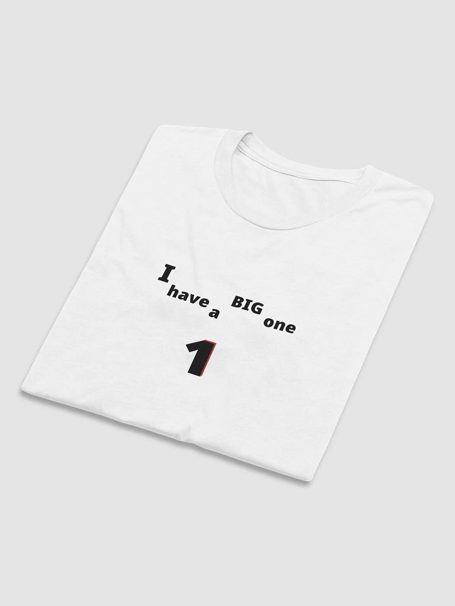 I have a Big One. Big, funny, humor, sarcasm. Cute, funny sayings, funny quote, funny gift, funnytee, one, funny slogan, vintage, retro, product image (6)
