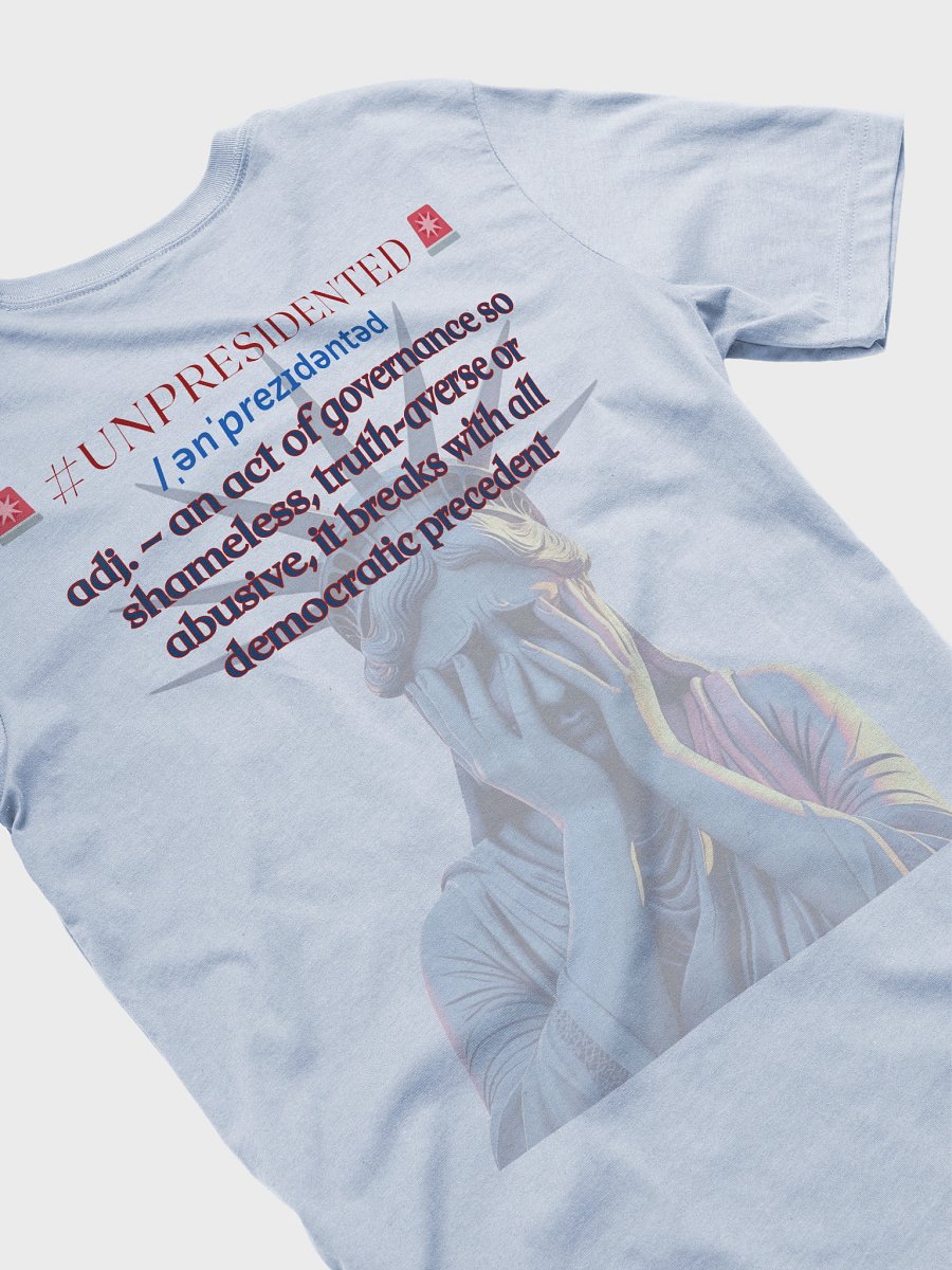 Stand With Liberty Barbed Wire American Flag, US Flag Bella & Canvas 3001 Supersoft Tee product image (4)