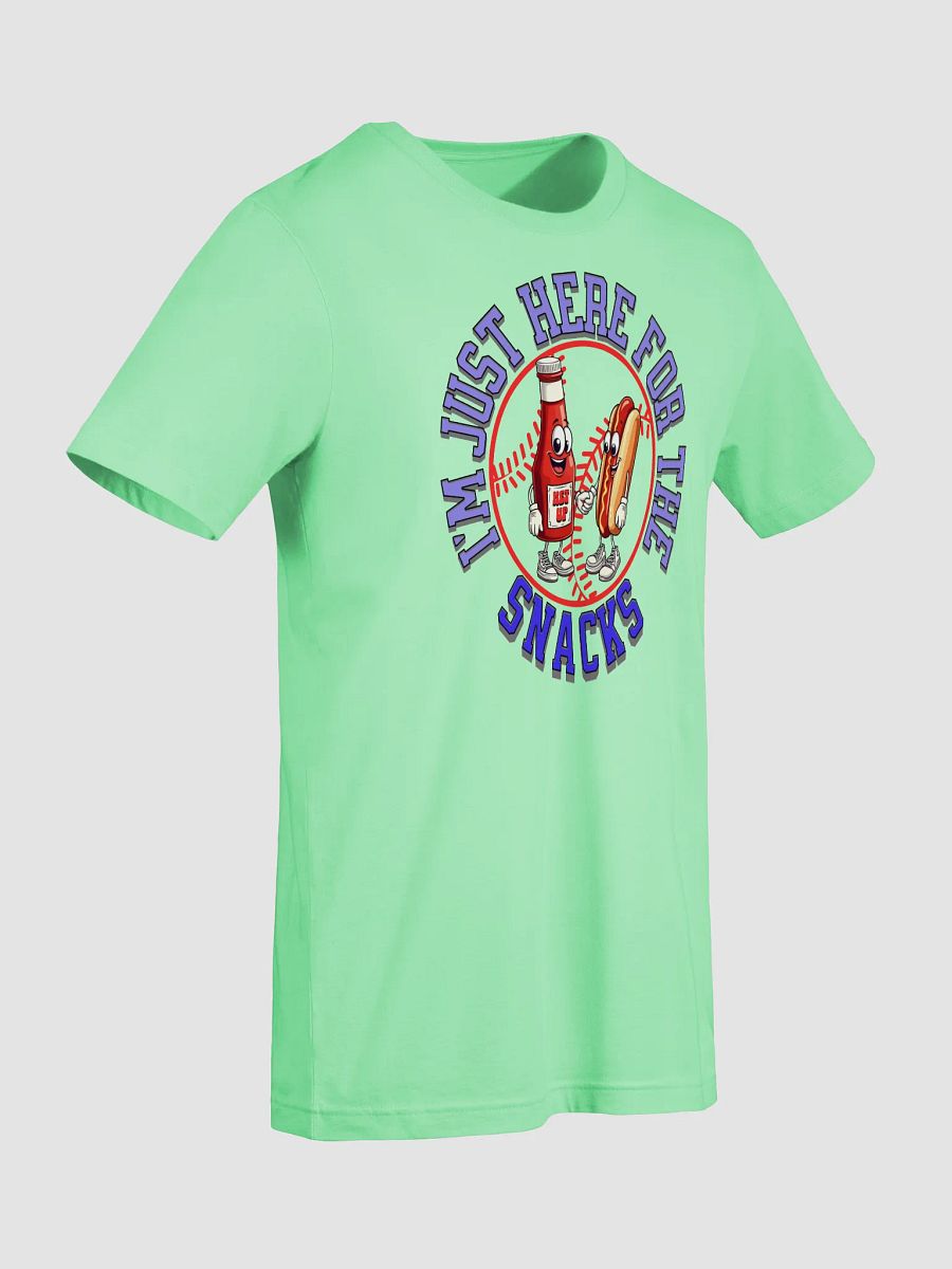 Im Just Here For The Snacks Baseball Buddies Unisex T-Shirt product image (40)