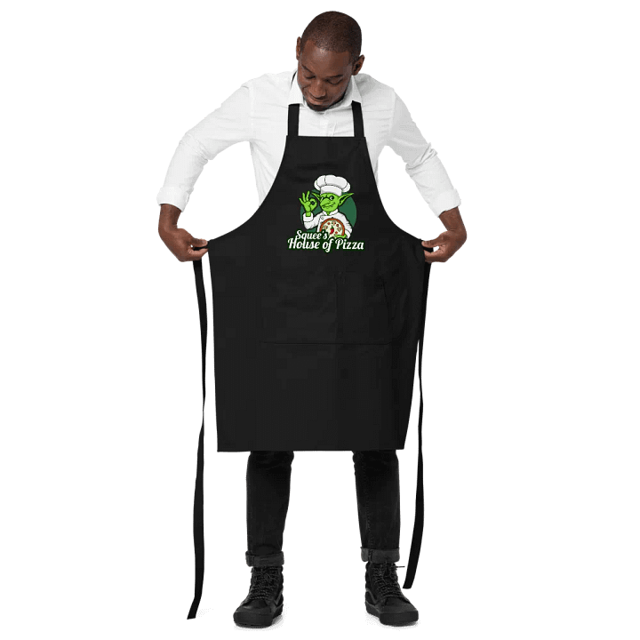 Squee’s House of Pizza Organic Cotton Apron product image (2)