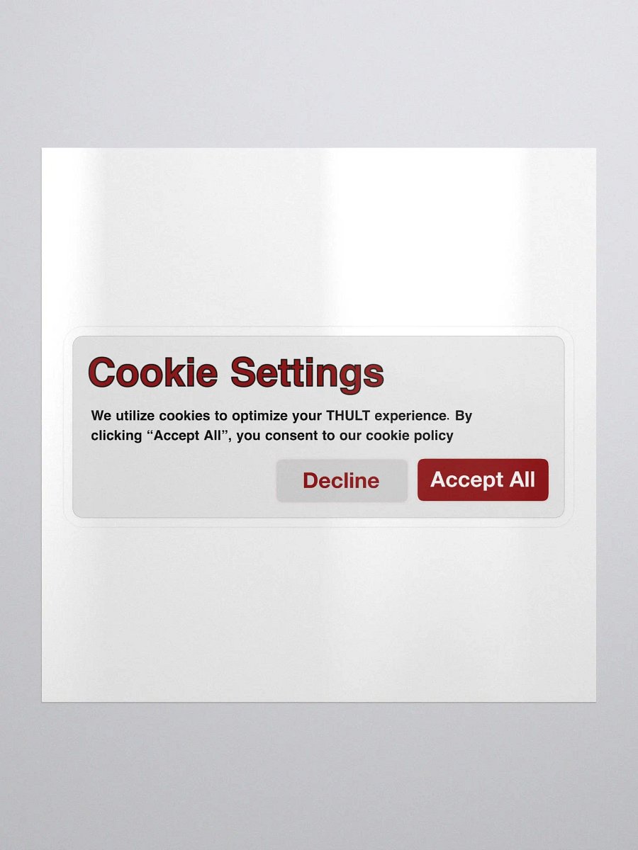 Thult Cookie policy product image (1)