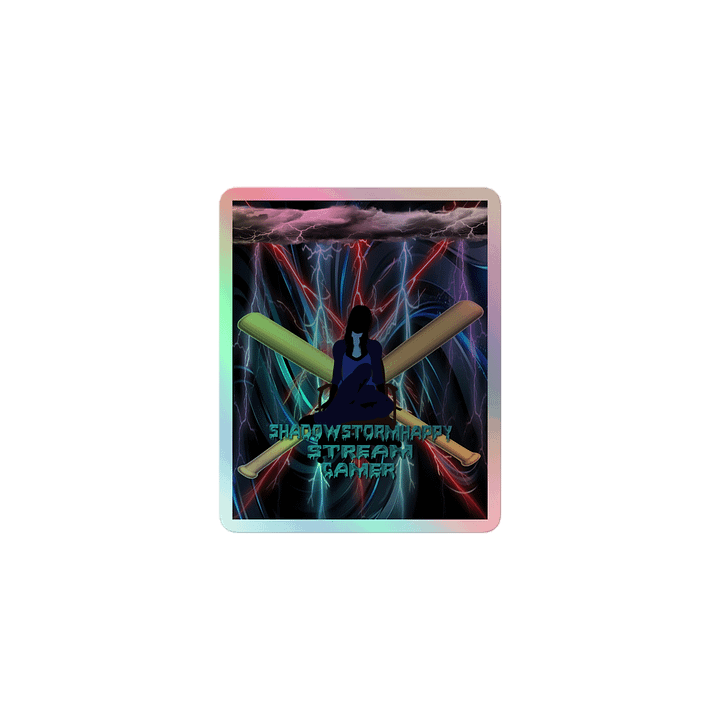 Shadowstormhappy Holographic Sticker Sheet product image (1)