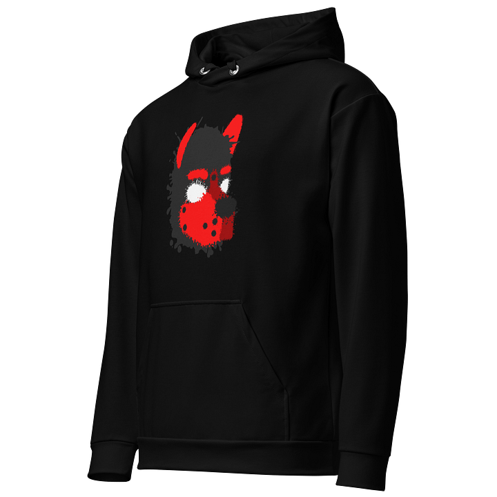 Pup Splatter Hoodie - Black / Red product image (2)