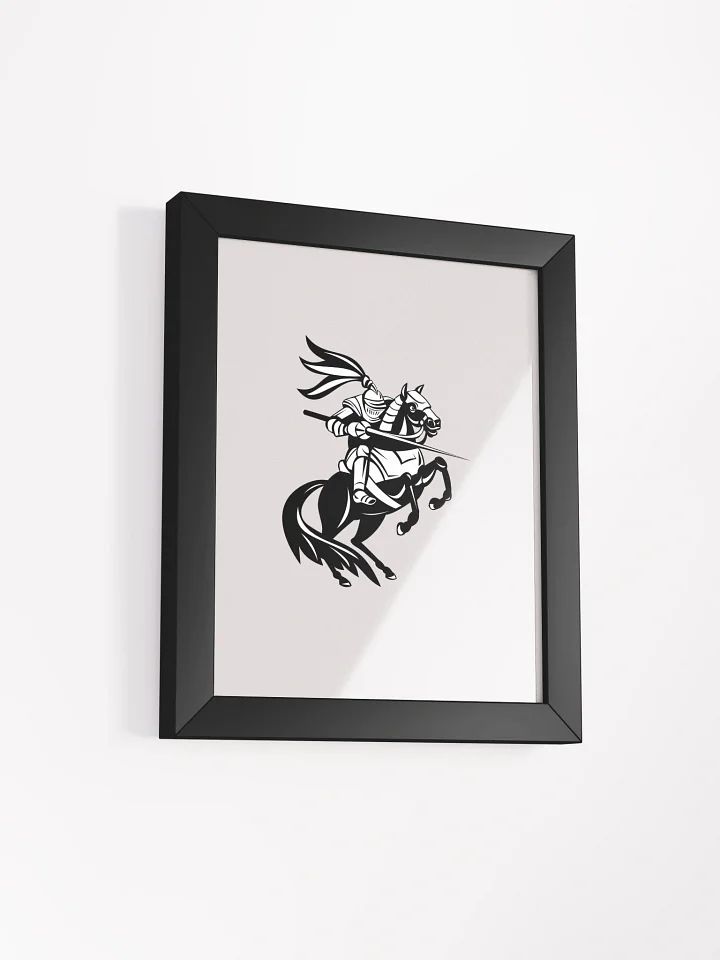 Knight's Valor Framed Poster product image (2)