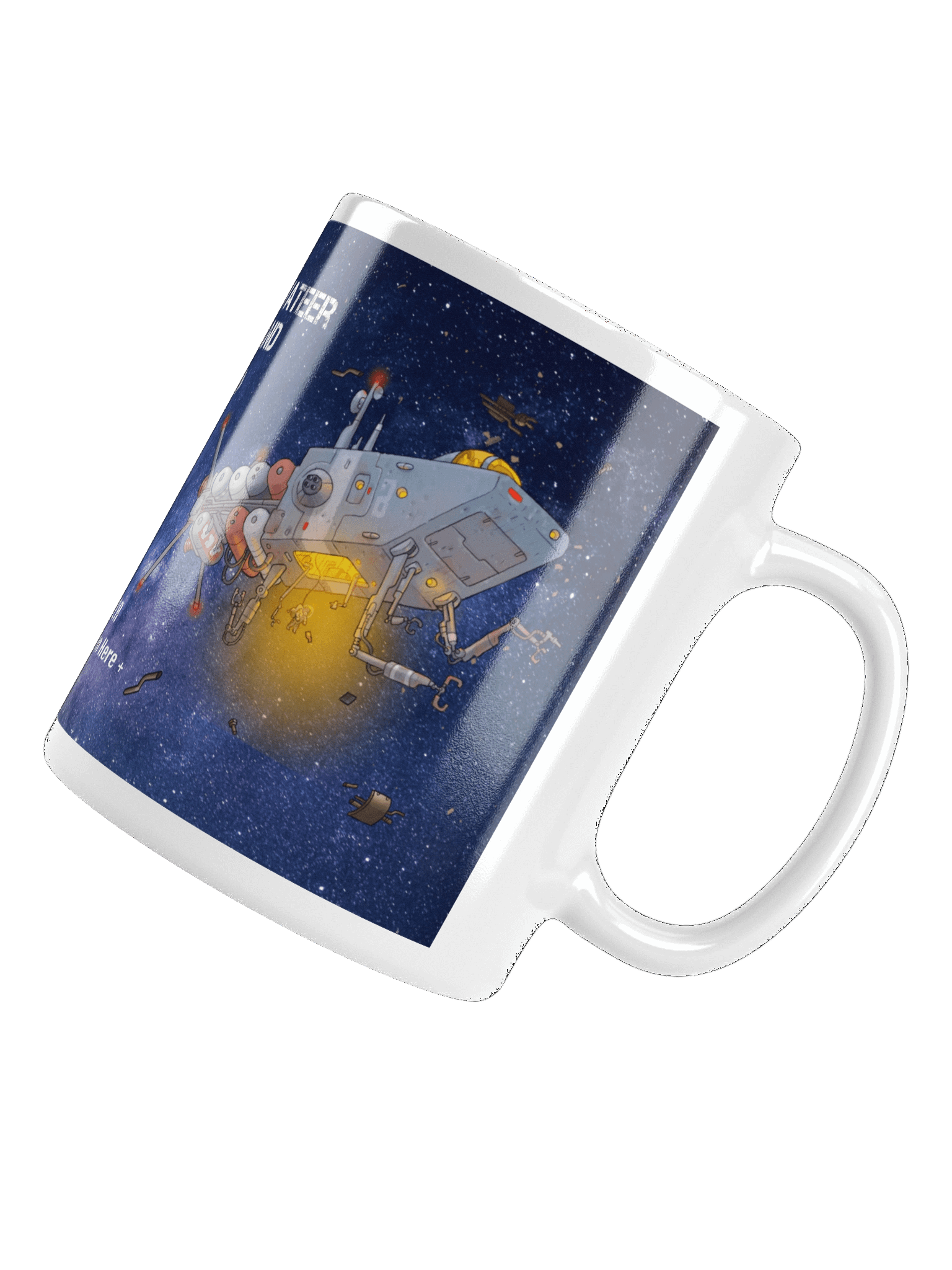 Space Privateer Command FREIGHTER mug product image (10)