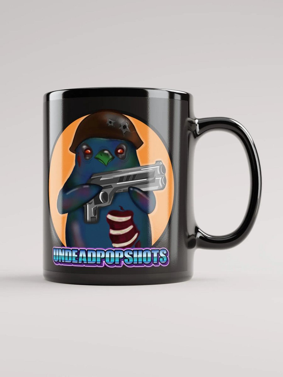 Cracked Helmet Penguin Mug Logo Color Orange product image (1)