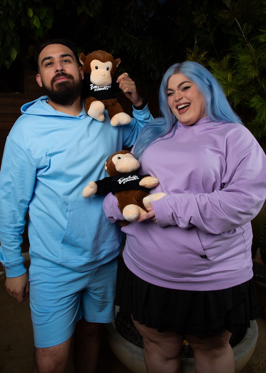 Emotionally Exhausted Plush Monkey product image (4)