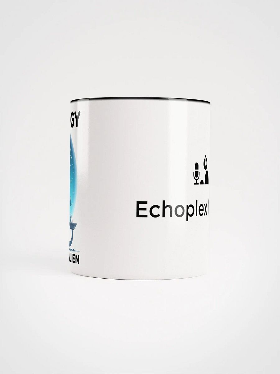 Scientology Worship A Space Alien Mug With Colored Handle product image (4)