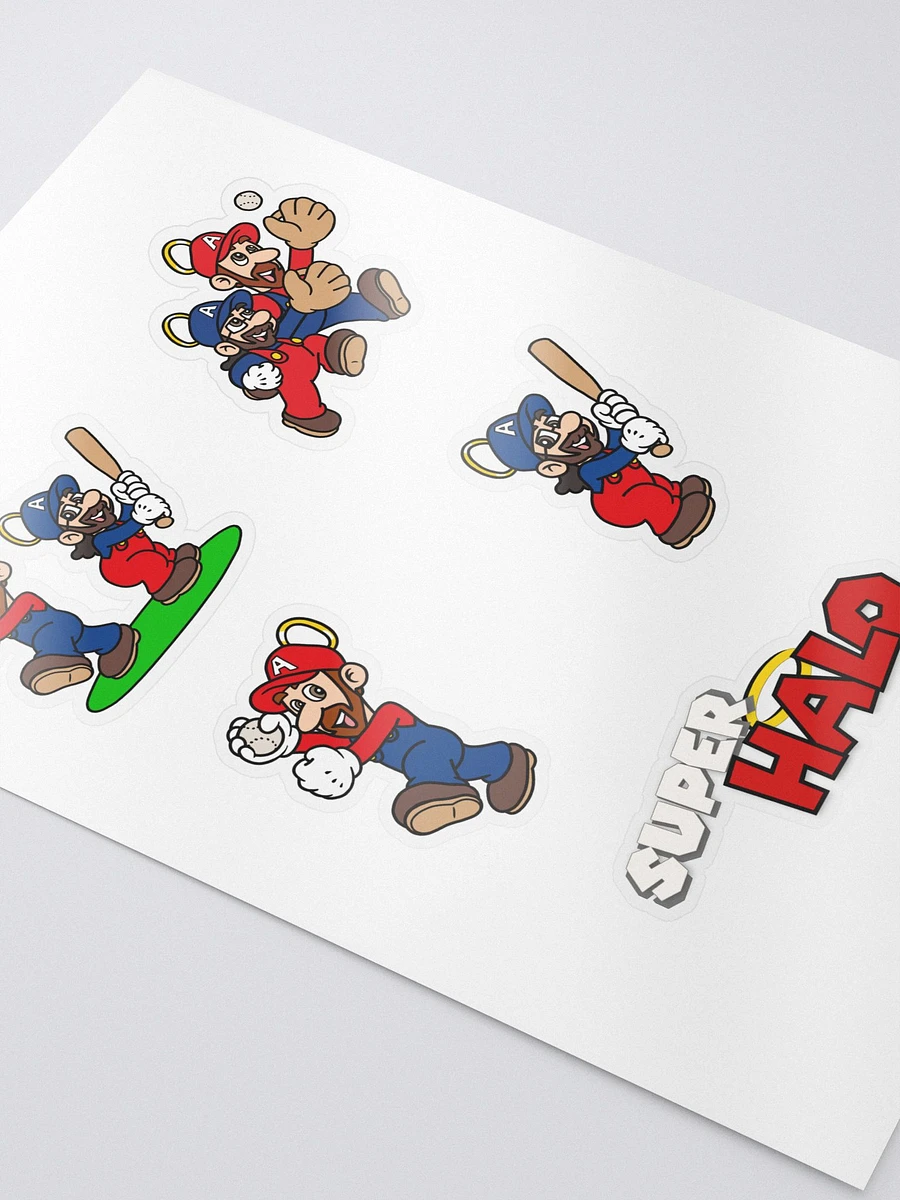Super Halo Bros. Stickers (5 Stickers) product image (3)