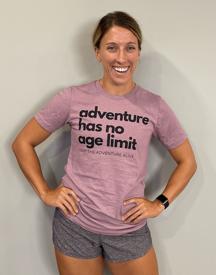 Adventure Has No Age Limit Bright T-shirt product image (1)