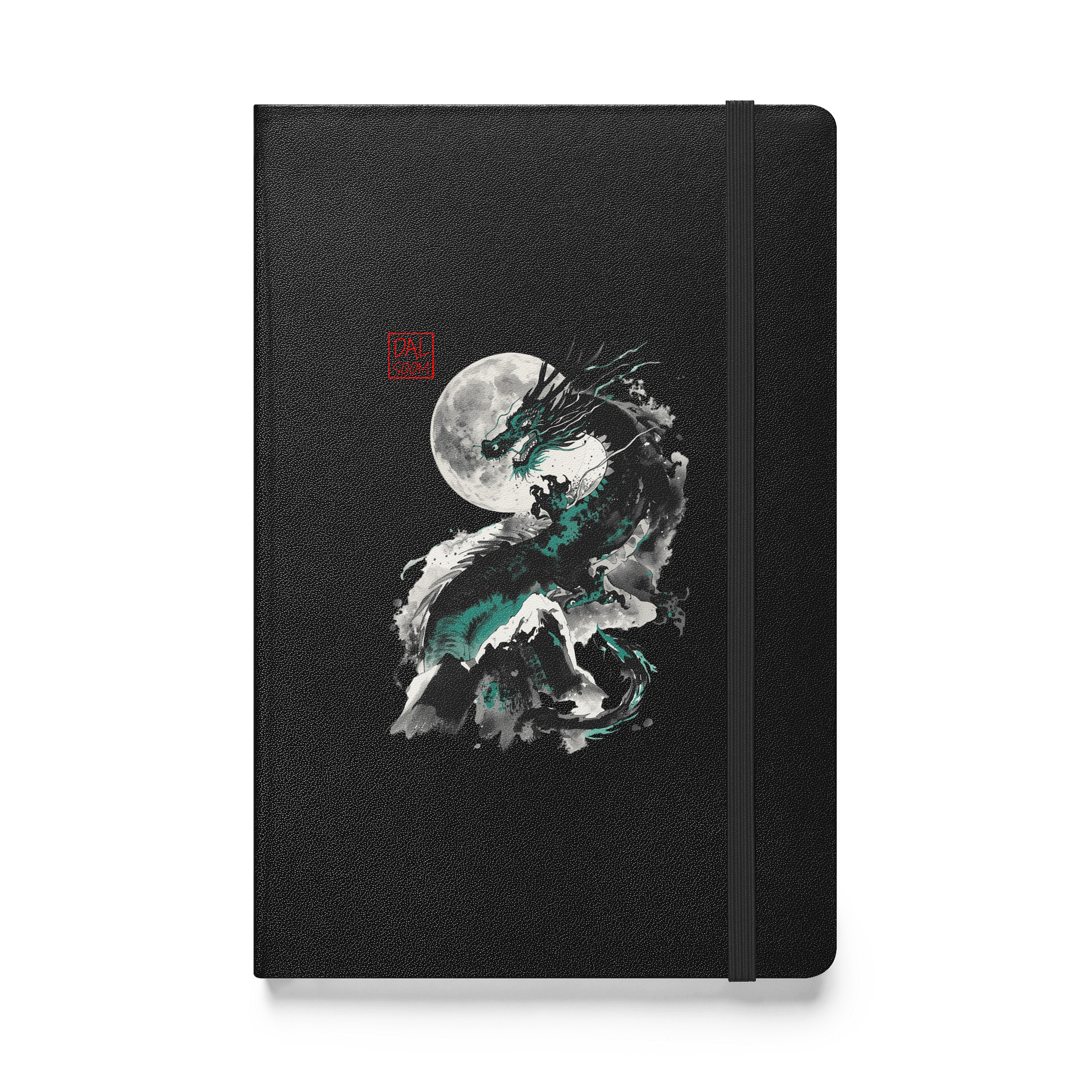 Moonlit Dragon Hardcover Notebook product image (1)