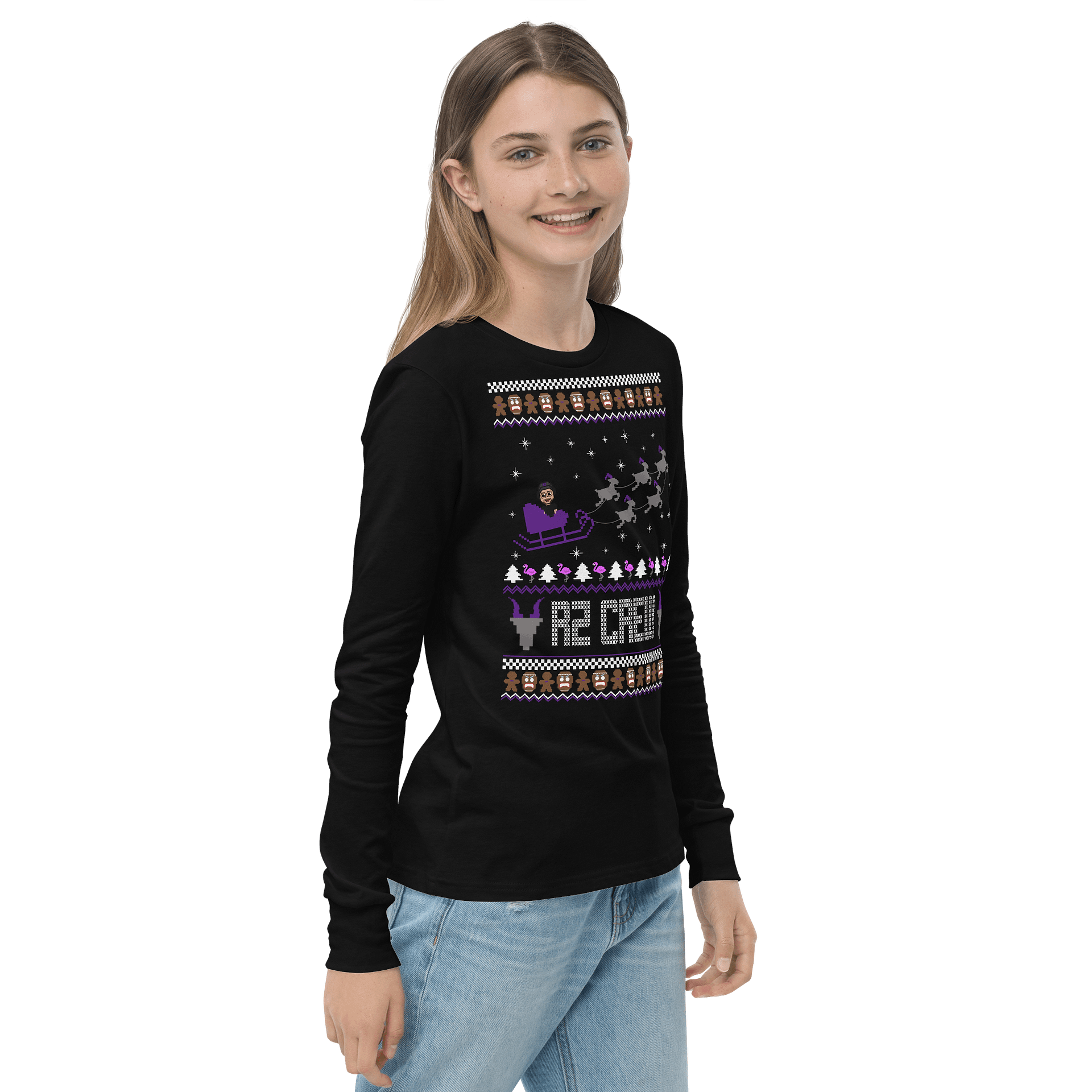 Youth R2 Sleigh Long Sleeve Shirt product image (5)