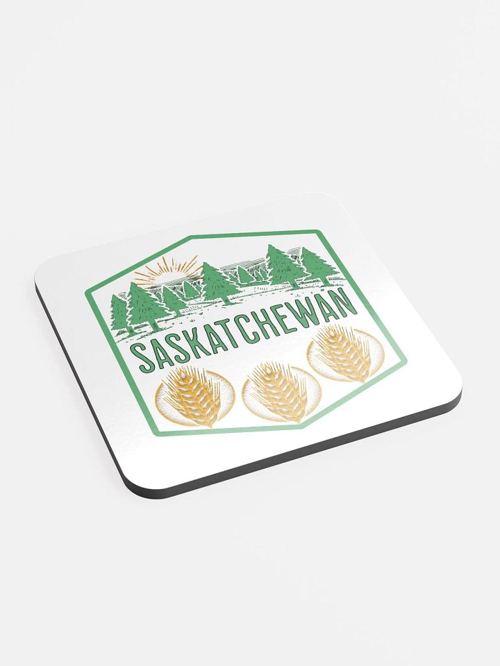 Saskatchewan Tree Wheat Field Coaster Set product image (2)