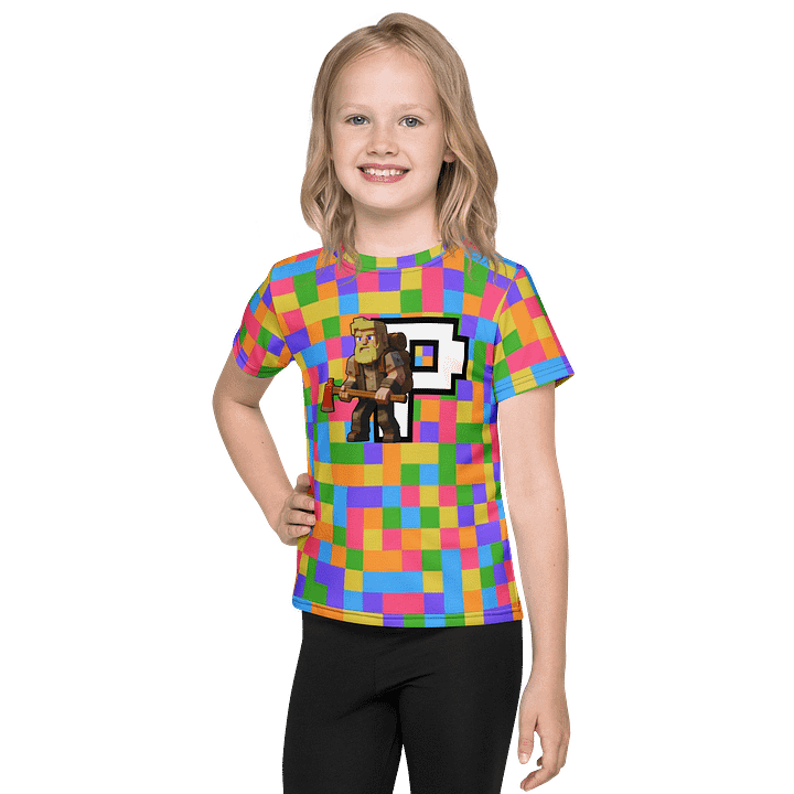 Patient PixelZ Kids T-Shirt (Pixel Rainbow) product image (1)