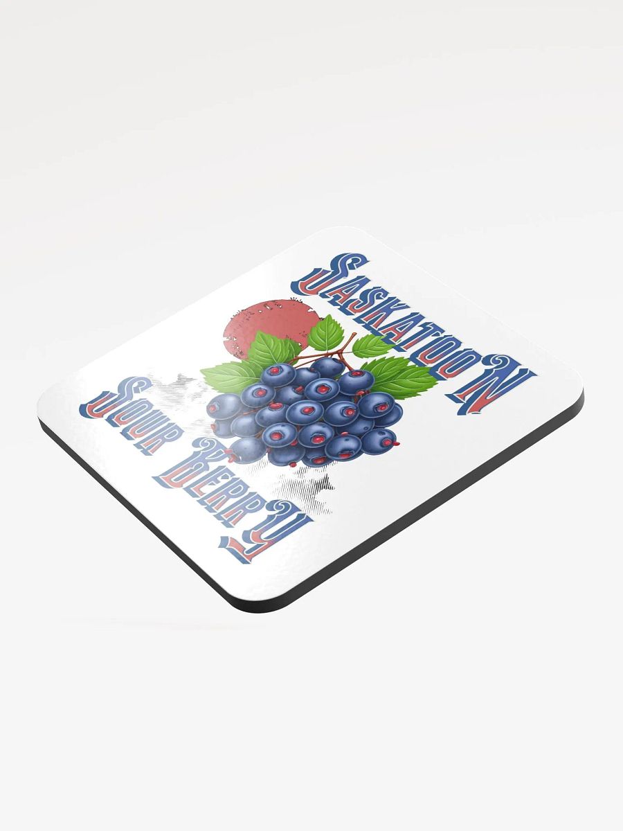 Saskatoon Sour Berry Glossed Coaster product image (2)