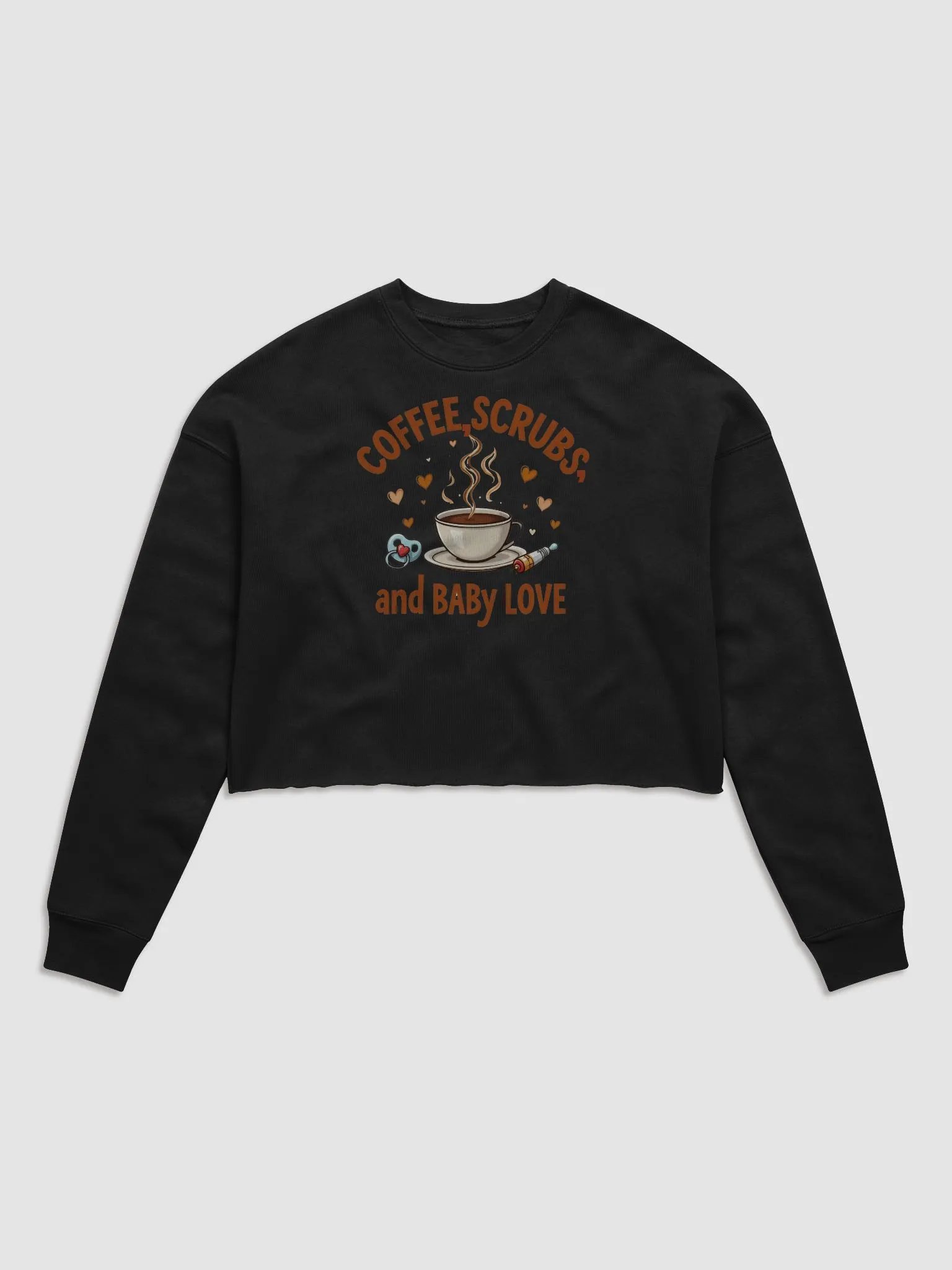 Mommy Fuel Fleece Crop Sweatshirt product image (2)
