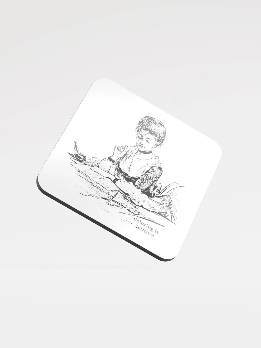 Coloring Selfcare Coaster product image (1)