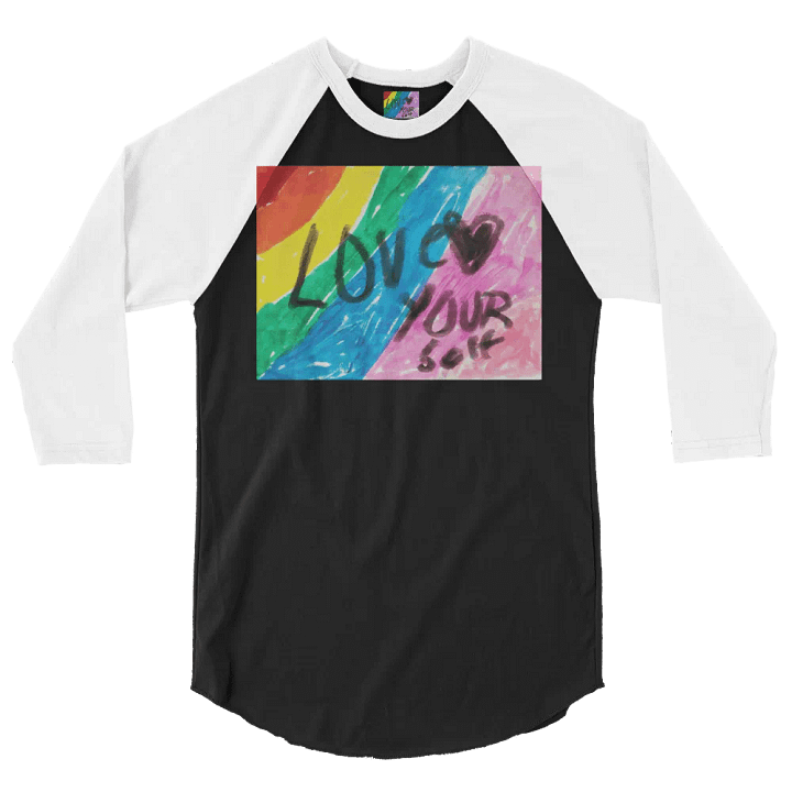 Love Yourself Original Artwork Baseball Shirt product image (12)