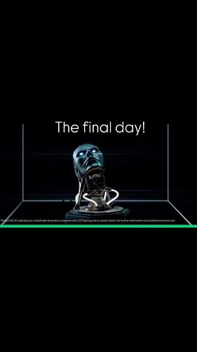 The final 24 hours on @kickstarter.
The Omega is the final sculpture in the Project AD-01 line.

As always: I am a complete o...