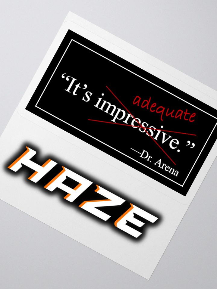 Adequate Sticker product image (2)