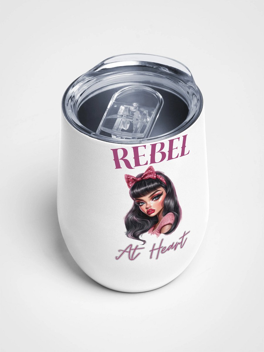 Rebel at Heart Wine Tumbler product image (4)
