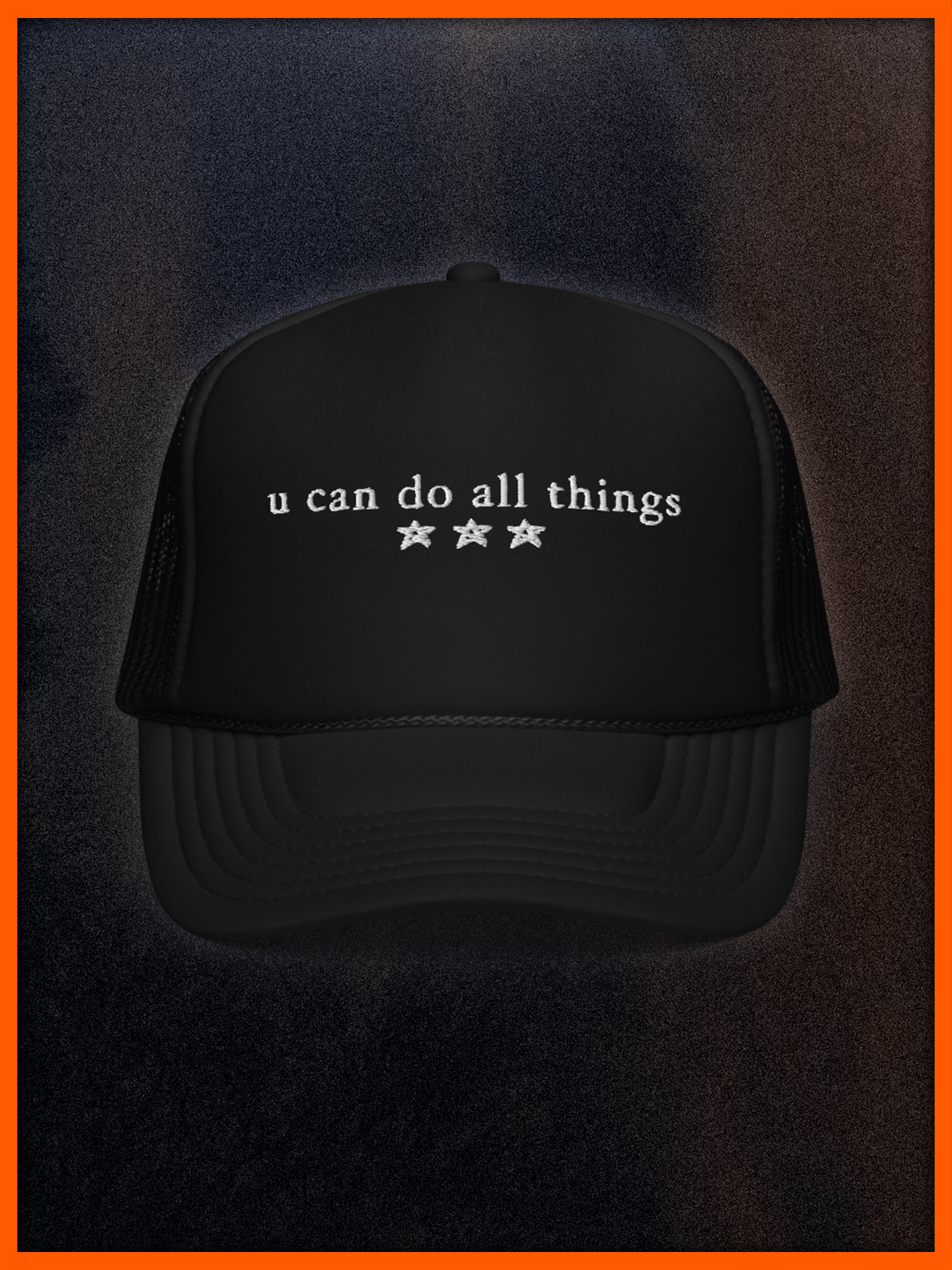 "3 Stars" Trucker Hat product image (1)