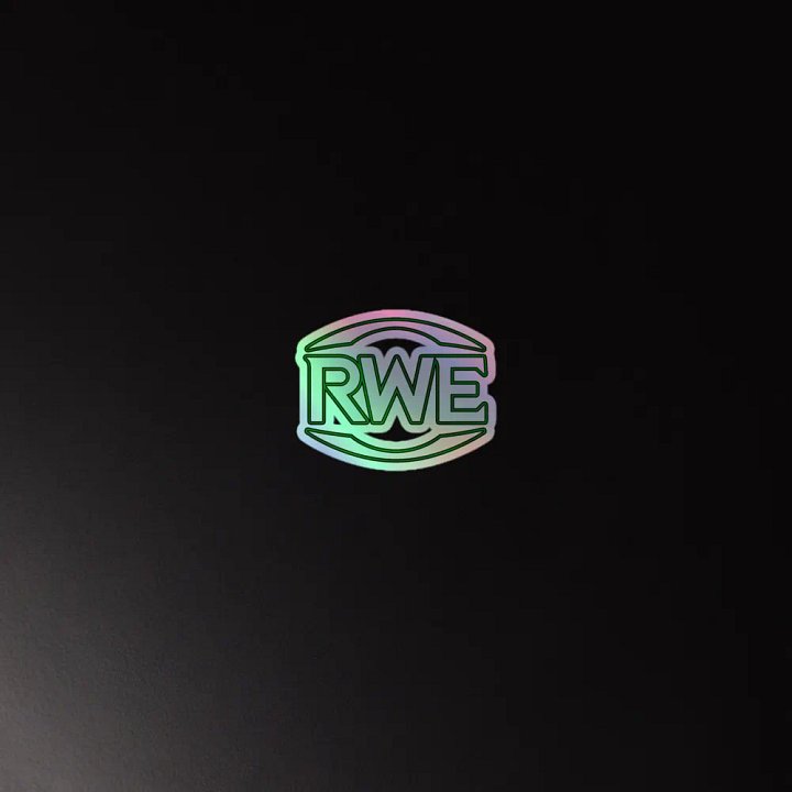 Sticker holographique RWE product image (4)