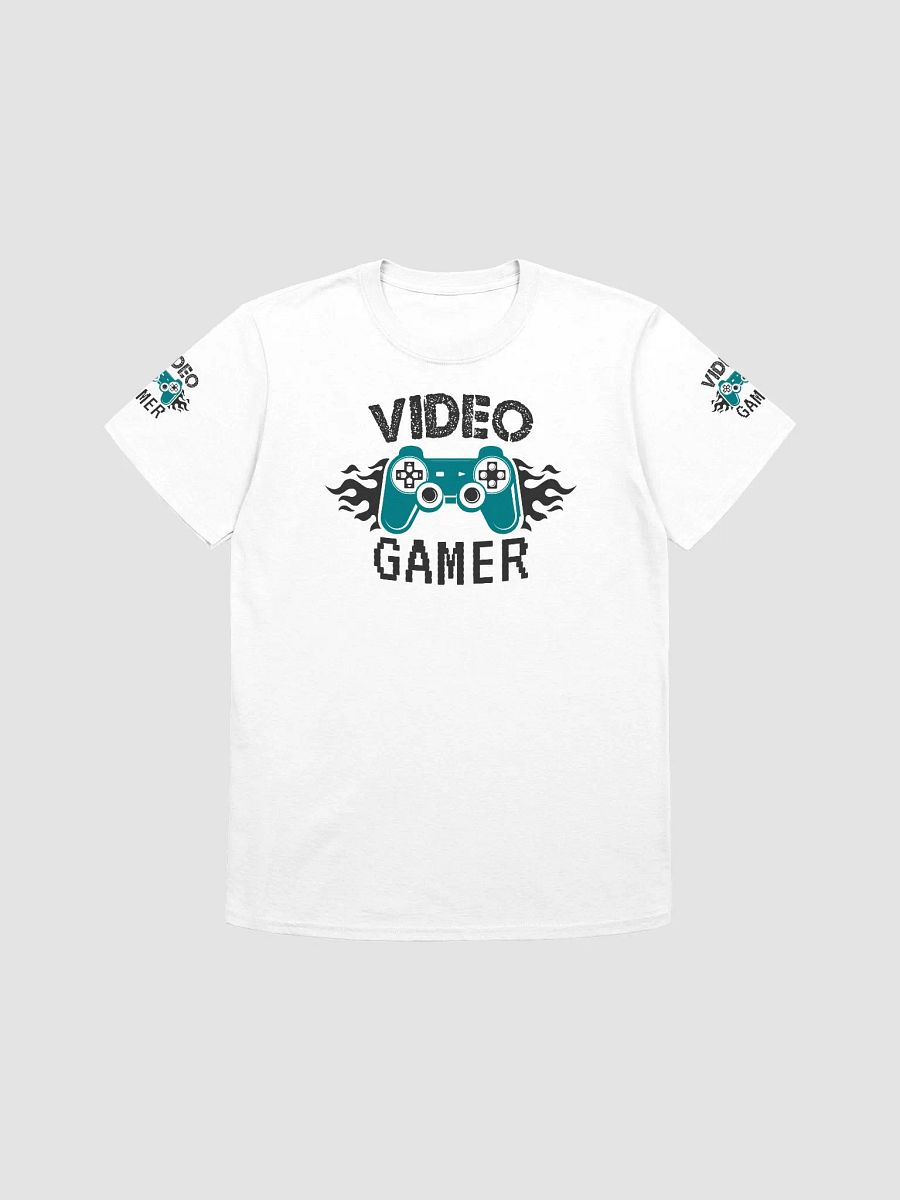 Flaming Video Gamer Controller T-Shirt product image (1)