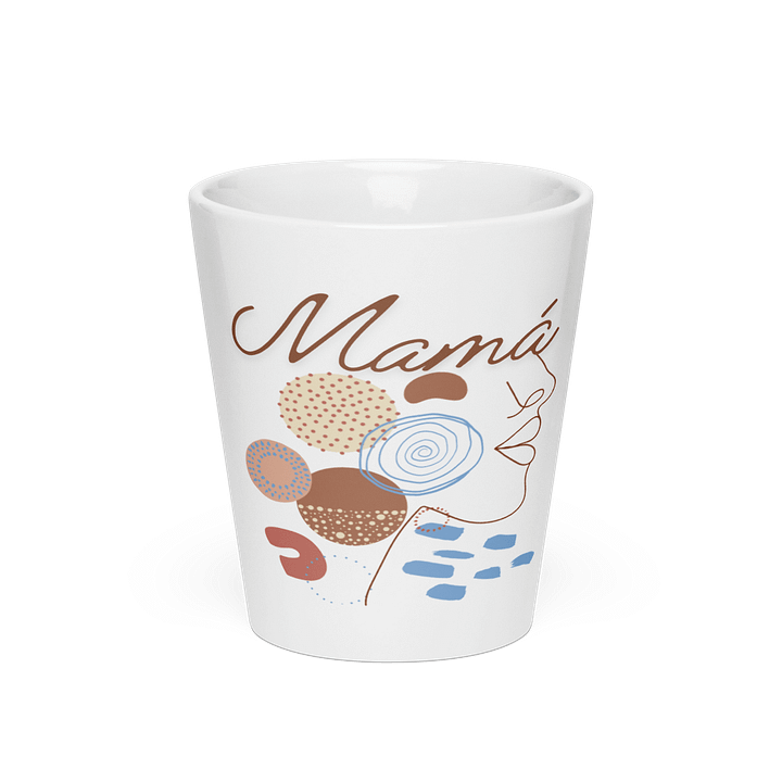 Mamá Boho Mothers Day Design Spots Cup latte mug product image (1)