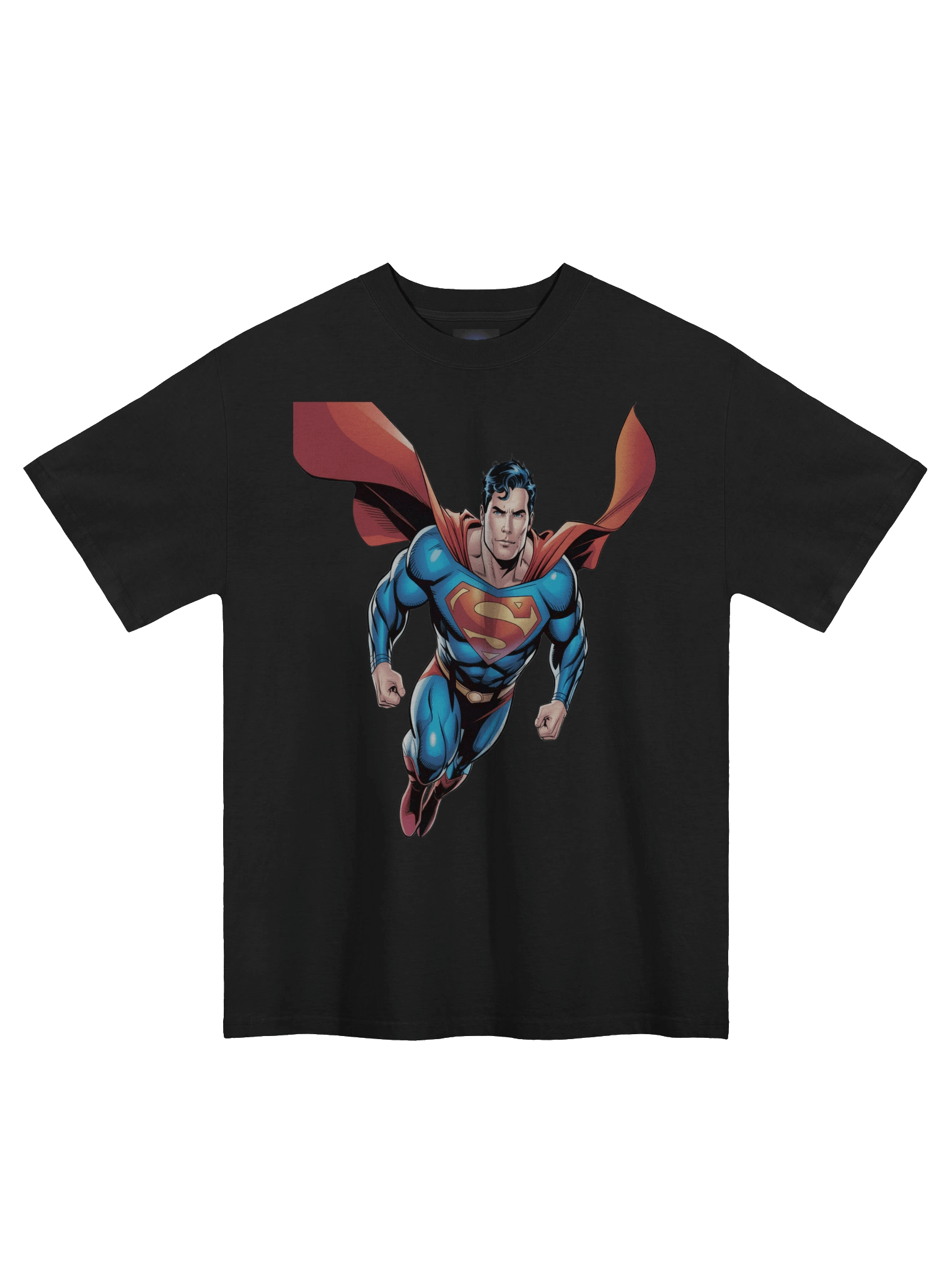 Superman Twilight Soar Oversized Faded T-Shirt product image (3)