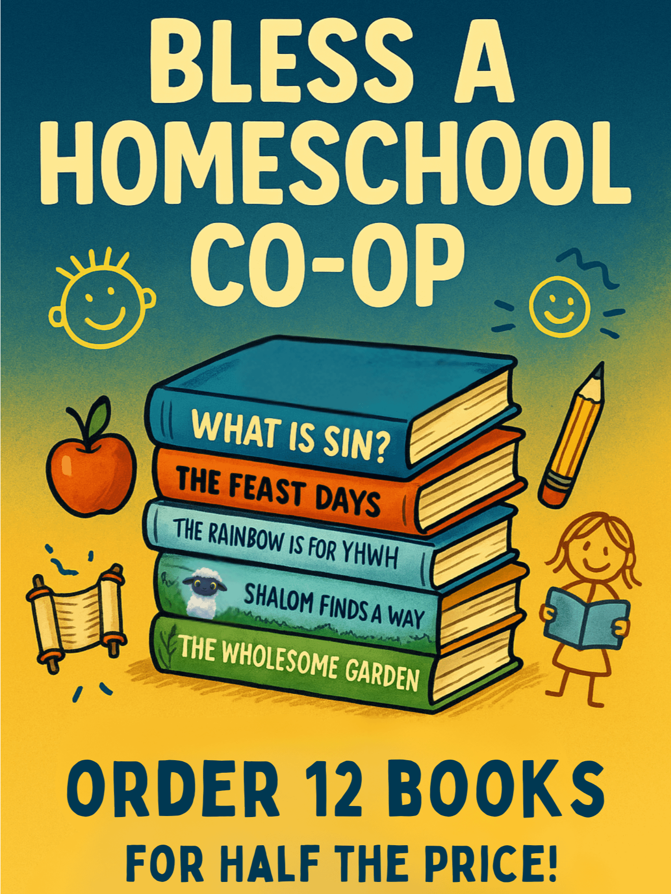 Bless a Homeschool Co-Op - 12 Books product image (1)