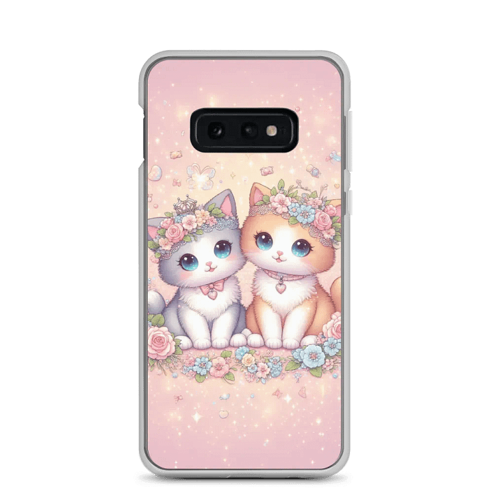 Floral Feline Friends Samsung® Case product image (3)