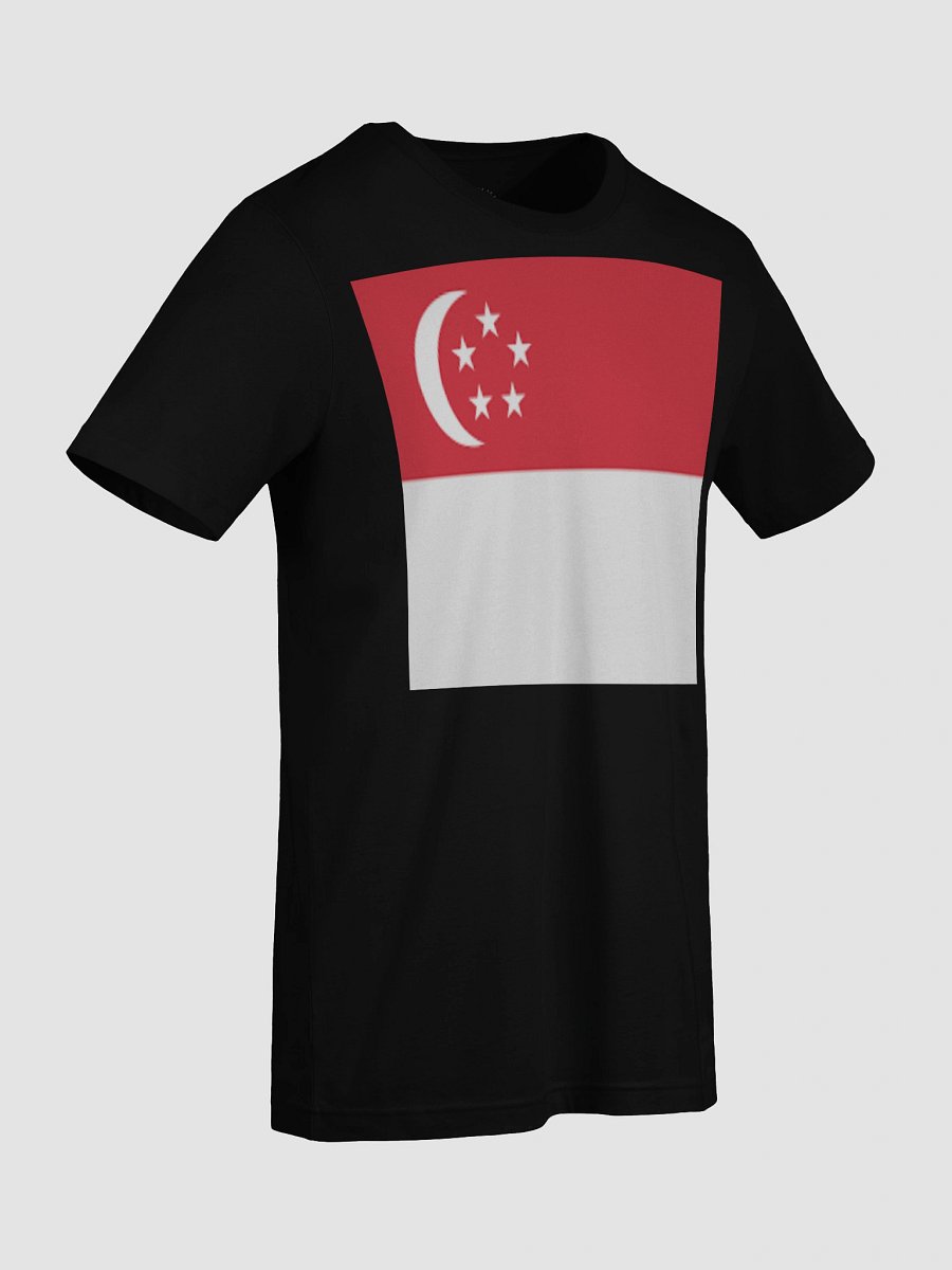 Singapore Flag Unisex Supersoft T-Shirt - Exclusive Design product image (98)