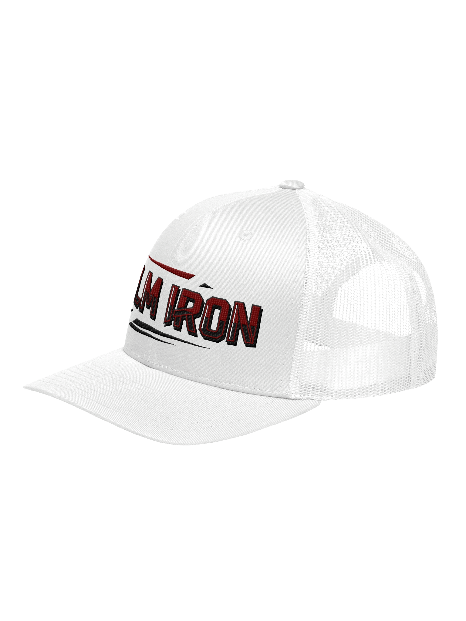 Calm Iron — White Trucker Cap product image (2)