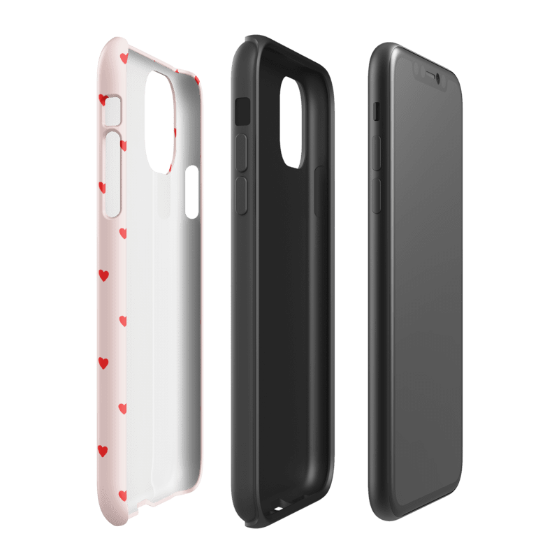 Red Hearts - Tough Case For iPhone product image (47)