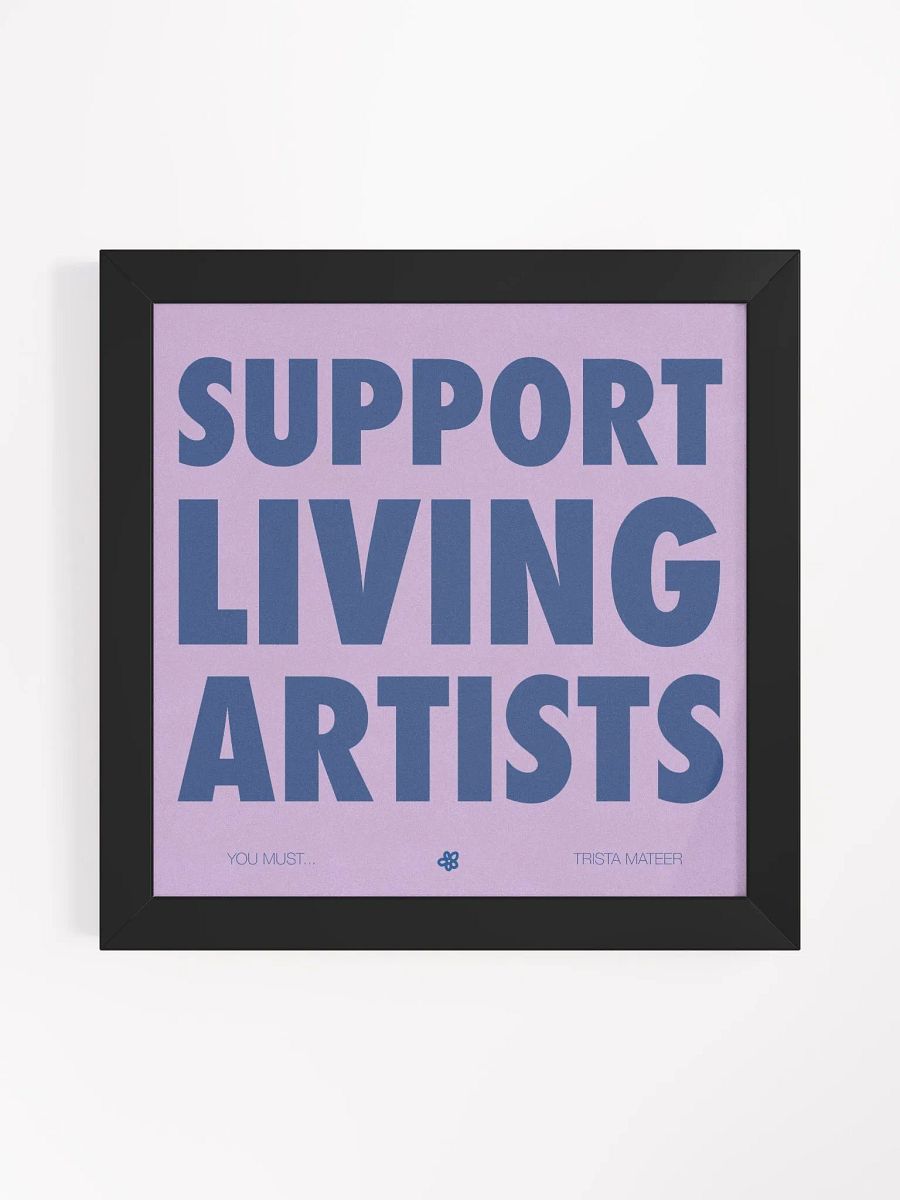 You Must 2 - Framed Art Print product image (1)