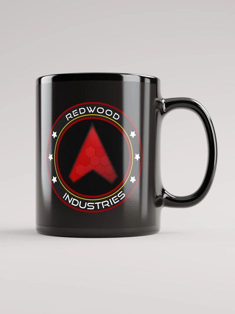 Redwood Industries Black Logo Mug
