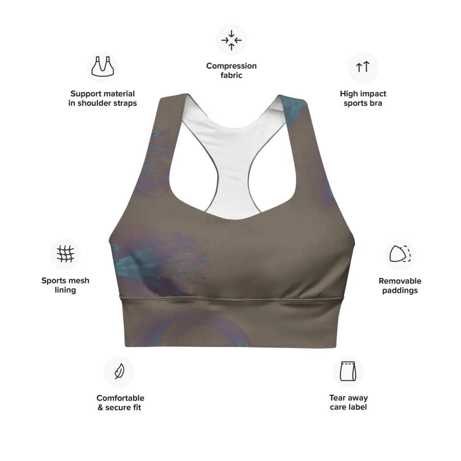 Zen Garden Yoga Bra product image (4)