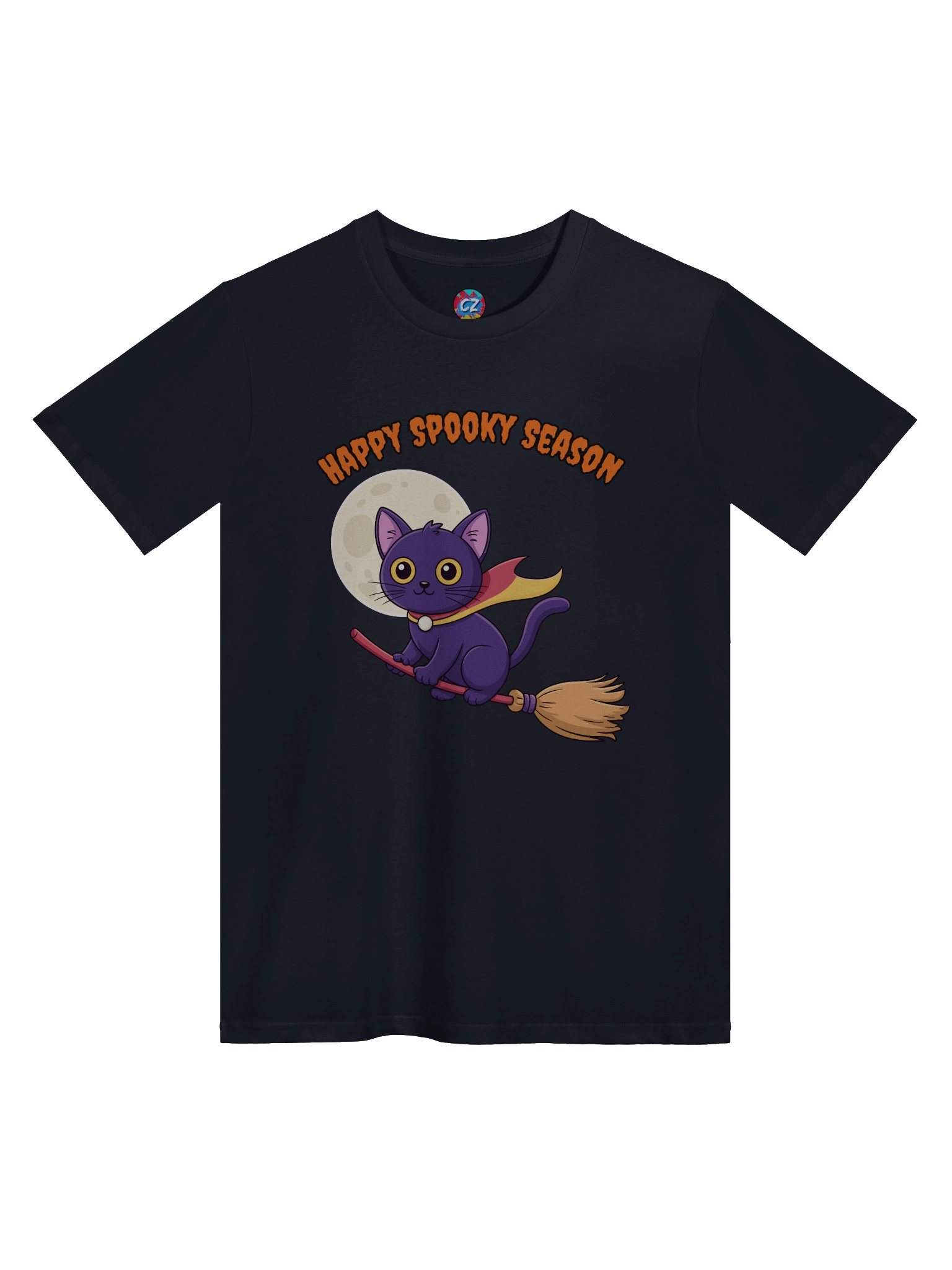 CZ Spooky Season Cat T-Shirt product image (1)