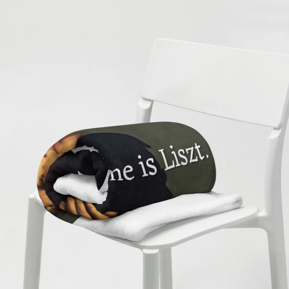 The Name is Liszt. Franz Liszt | Blanket product image (7)