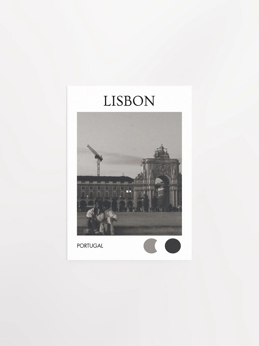 Lovers in Rua Augusta - Black & White product image (1)