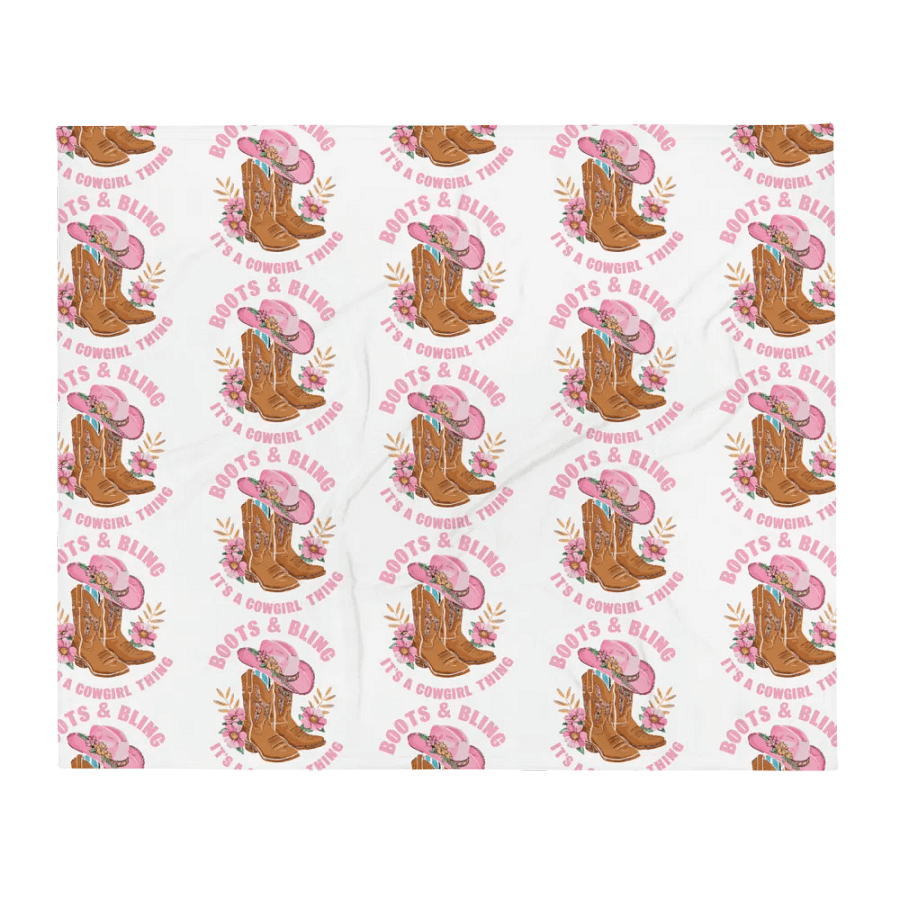 Boots & Bling Blanket product image (1)
