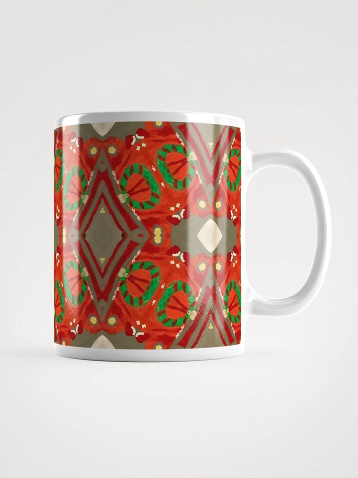 Christmas Wreath Geometric Patterned Design product image (1)